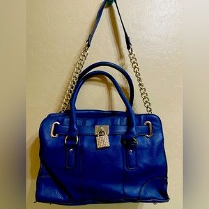 Blue Bling Bag